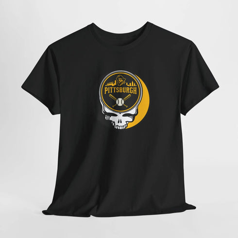 Grateful Dead - The Ballpark Collection: Pittsburgh Edition Grateful Dead Steal Your Face T-Shirt - MLB - StealieShop